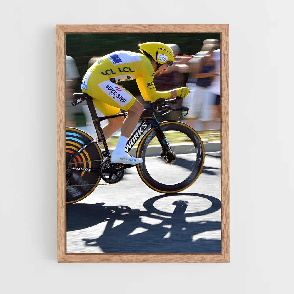 Poster Julian Alaphilippe Cycling Design iconique – affiche Cyclisme (vue 4)